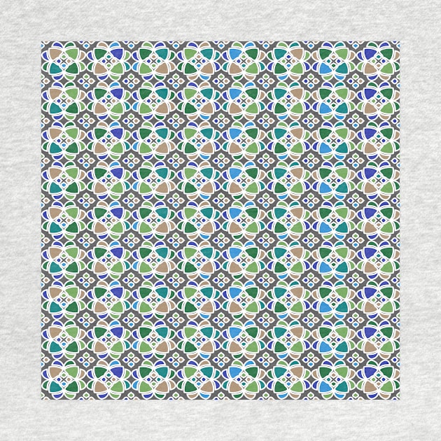 Moroccan Ceramic Tiles Mosaic by oknoki